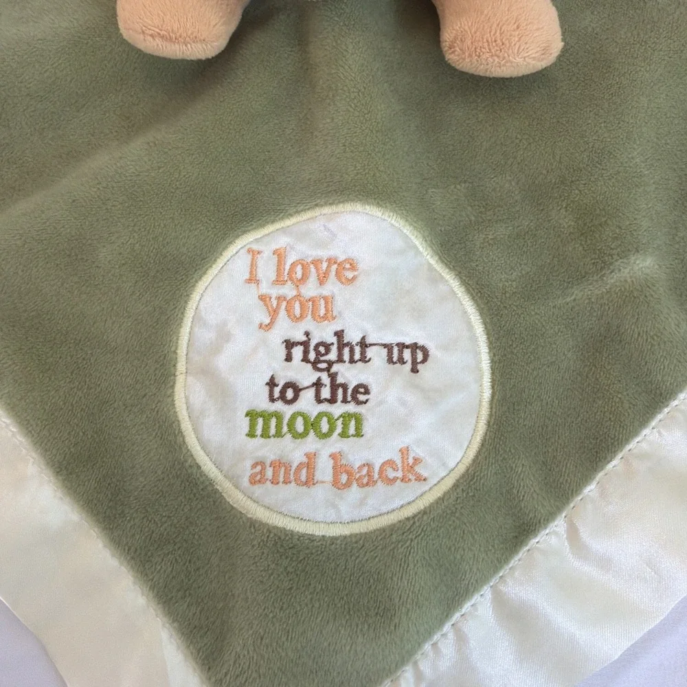 Guess How Much I Love You Bunny Baby Security Blanket Lovey to the Moon And Back